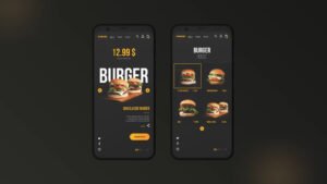 Online Food Delivery Mobile App Design.