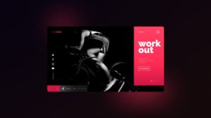 Workout Website Design And Development.