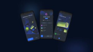 Mobile Application Landing Page Design.