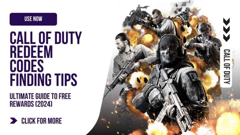 Tips for Finding Call of Duty Redeem Codes: Expert Guide and Strategies for Gamers