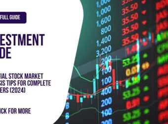 Investment Guide: Essential Stock Market Analysis Tips for Complete Beginners (2024) - A visual representation of key concepts in stock market analysis, featuring graphs, charts, and beginner-friendly tips for successful investing.