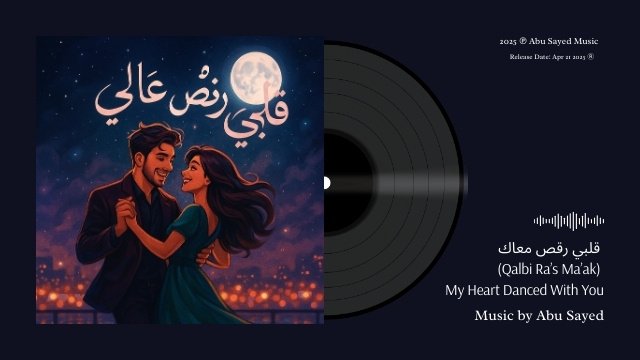 Abu Sayed - قلبي رقص معاك (Qalbi Ra’s Ma’ak) | Lyrical | New Egyptian Dance Music | Arabic Pop Song