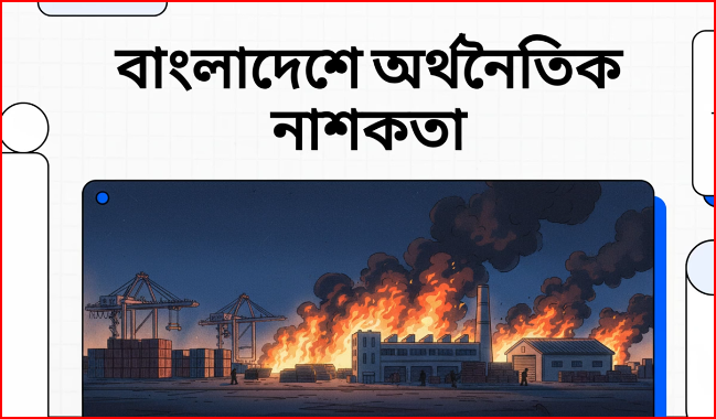 এক সপ্তাহে ৫টি বিপর্যয় দুর্ঘটনা নাকি বাংলাদেশের অর্থনীতির ওপর পরিকল্পিত হামলা
